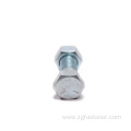 galvanized bolt and nut